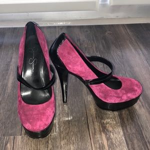 Jessica Simpson Mary Jane heels